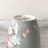 SECONDS OUTLET #1 GreenGate Stoneware Latte Cup Marie Grey H 9 cm