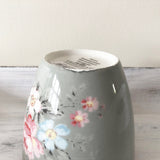 SECONDS OUTLET #2 GreenGate Stoneware Latte Cup Marie Grey H 9 cm