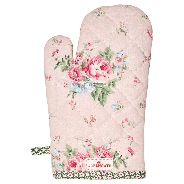 GreenGate Cotton Grill Glove Marley Pale Pink L 28 cm
