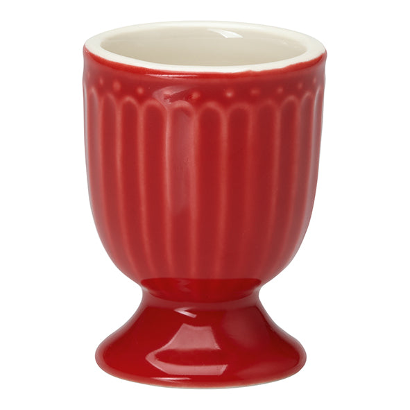 GreenGate Stoneware Egg Cup Alice Red H 6,5 cm