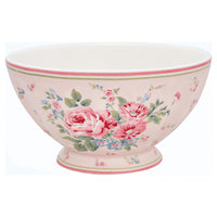 GreenGate Stoneware French Bowl Xlarge Marley Pale Pink D 13,5 cm