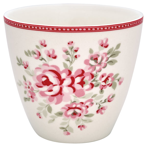 GreenGate Stoneware Latte cup Flora Vintage H 9 cm