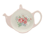 GreenGate Stoneware Teabag Holder Marley Pale Pink W 13 cm - Limited Edition Mid-season Collection